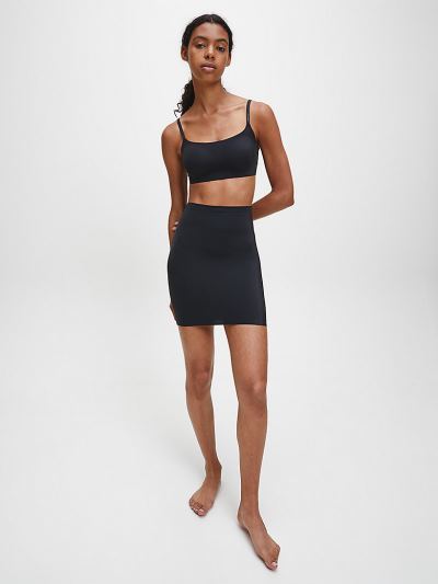 Calvin Klein Ruhák HU788616 | Calvin Klein Invisibles Shapewear Slip Női Szoknya Fekete